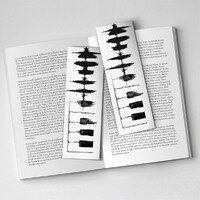 Piyano Tasarım Kitap Ayracı