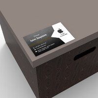 Fabric Gray Etiket
