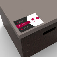 Red Business Etiket