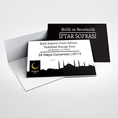 İFTAR DAVETİYESİ
